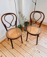 2x Stuhl, Bistrostuhl, Bugholz, Wiener Geflecht, vintage Stuttgart - Botnang Vorschau