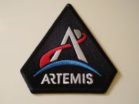 Patch / Aufnäher / Aufbügler NASA + ESA Mission Artemis Schwarz Baden-Württemberg - Weinheim Vorschau