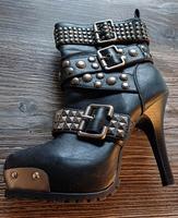 Stiefel / High Heels / Nieten / Metal / WGT Thüringen - Jena Vorschau