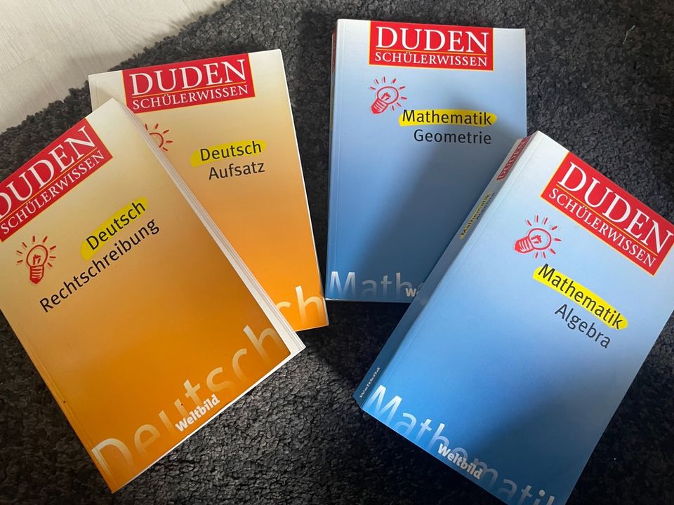 Duden Schülerwissen, Mathe und Deutsch in Burgwedel