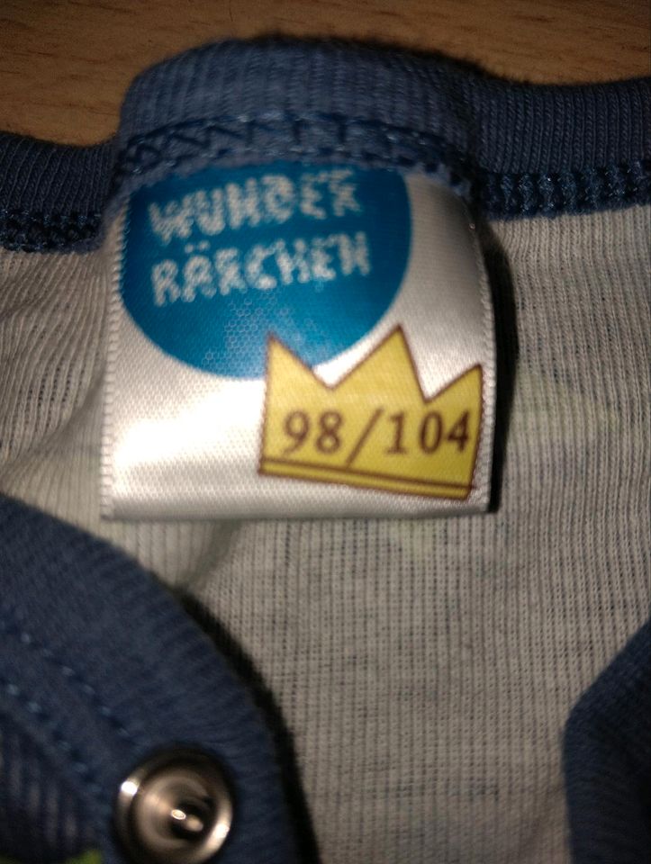Schlafanzug mit Füßen 98/104 Wunderbärchen in Essen