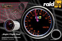 Raid Nightflight Red /rot Amber 12 Volt Anzeige Zusatz Instrument Kreis Ostholstein - Bad Schwartau Vorschau