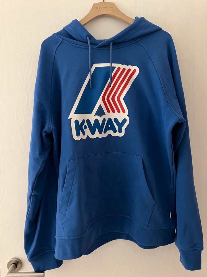 K-Way Hoody Pullover  XL in Rosengarten