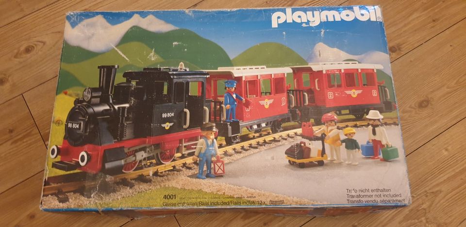Playmobil Eisenbahn mit Zubehör, funktionsfähig, 4001-A | 1988 in  Nordrhein-Westfalen - Gevelsberg | Playmobil günstig kaufen, gebraucht oder  neu | eBay Kleinanzeigen ist jetzt Kleinanzeigen