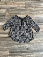 TOP-ZUSTAND❤️ GINA 44 XXL Bluse schwarz weiß Muster Damen Shirt Hessen - Limburg Vorschau