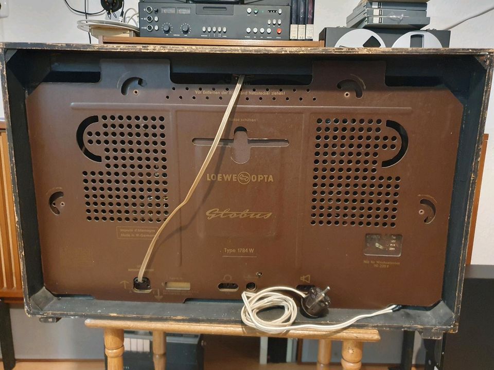 Röhrenradio Loewe Opta Globus 1784W 2×el84 in Oberkochen