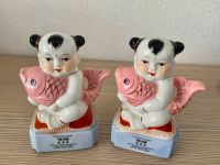 2 niedliche Porzellan Figuren Deko China Kids mit Fisch Baden-Württemberg - Pforzheim Vorschau