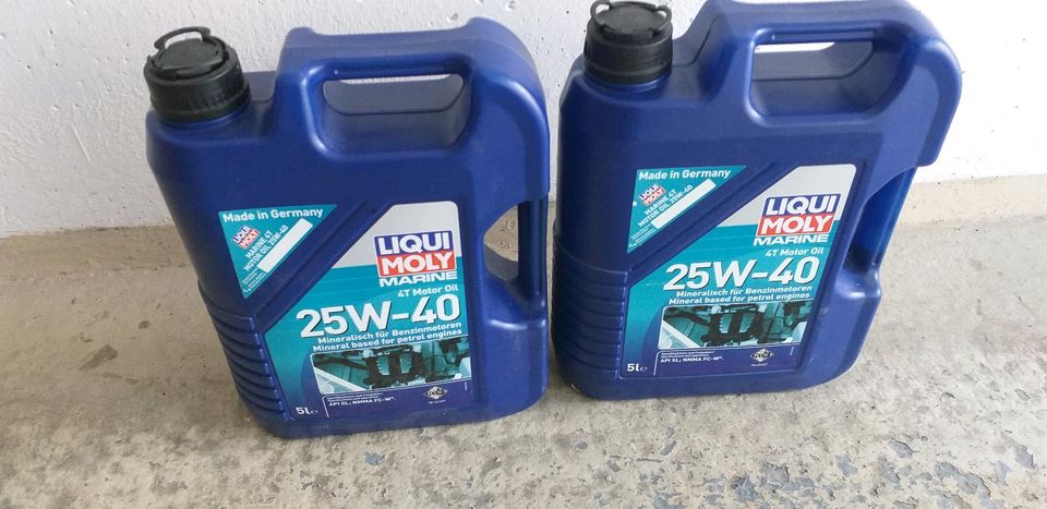 25W-40 Liqui Moly Marine. in Hof (Saale)