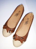 Ballerinas (braun/beige), Gr. 36 Rheinland-Pfalz - Osthofen Vorschau