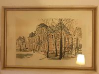 Aquarell handgemalt, Düsseldorf, 1959, signiert Nordrhein-Westfalen - Radevormwald Vorschau