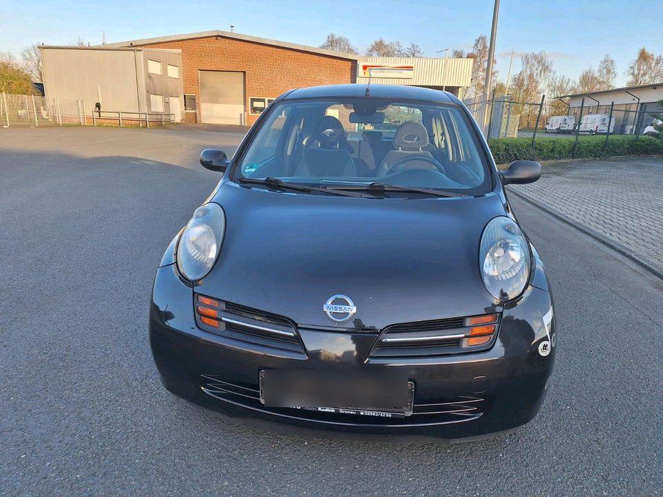 NISSAN MICRA  1.4 TÜV UND AU NEU KLIMATRONIC AUSPUFF FEDERN NEU in Gronau (Westfalen)