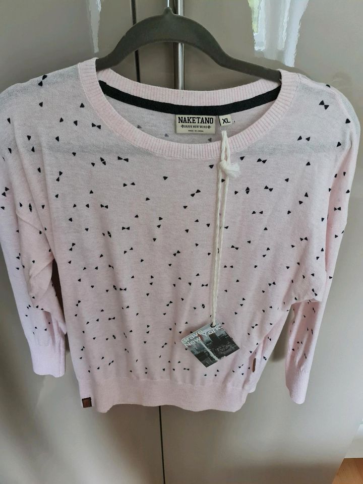 Naketano Damenshirt rosa NEU in Hanau