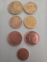 Konvolut bestehend aus 7x Cent Münzen aus dem Jahr 1999 Nordrhein-Westfalen - Elsdorf Vorschau