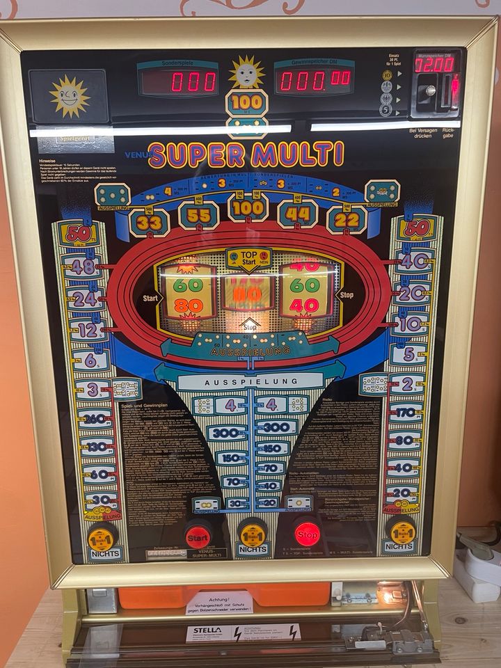 Spielautomat Venus Super Multi in Roklum