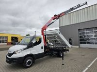 Iveco Daily 72-180 | Dreiseitenkipper | MEILLER Kipper | HMF 810-3 Ladekran Niedersachsen - Schüttorf Vorschau