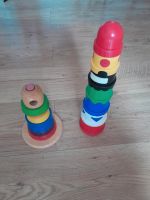 IKEA Babyspielzeug Baubecher Ringpyramide Thüringen - Sömmerda Vorschau