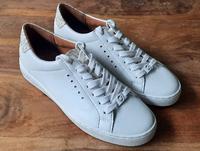 Michael Kors Irving Lace up Sneaker Gr. 39/8,5 Damen Leder weiß Wandsbek - Hamburg Farmsen-Berne Vorschau