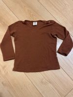 Müsli: Wolle-Seide-Langarmshirt - braun - Gr. 86 Eimsbüttel - Hamburg Lokstedt Vorschau