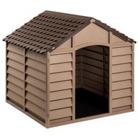 Hundehütte Hundehaus Hund Braun 86x84x82 cm Polypropylen Bayern - Bad Kissingen Vorschau