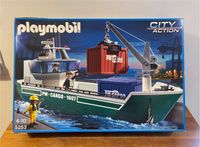 Playmobil 5253 Frachtschiff mit Verladekran OVP vollständig Rheinland-Pfalz - Guntersblum Vorschau