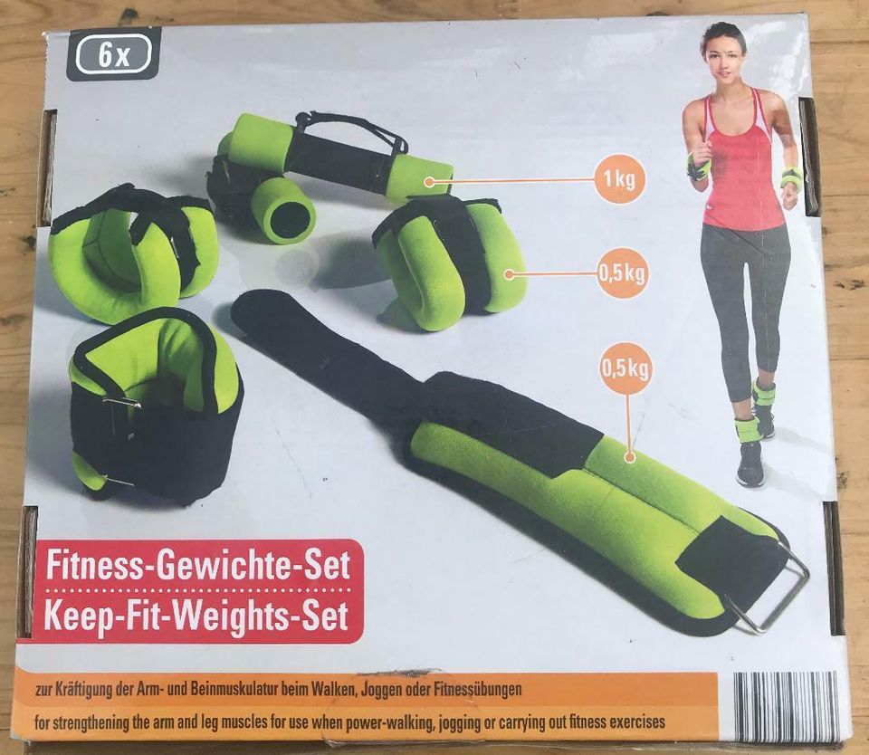 Fitness Gewichte Set - Hantel - Arm -u. Beinmuskeln Walking in Plauen