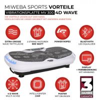 Miweba Sports Profi 4D Vibrationsplatte MV300 | 800 Watt - 16 Int Baden-Württemberg - Freiburg im Breisgau Vorschau