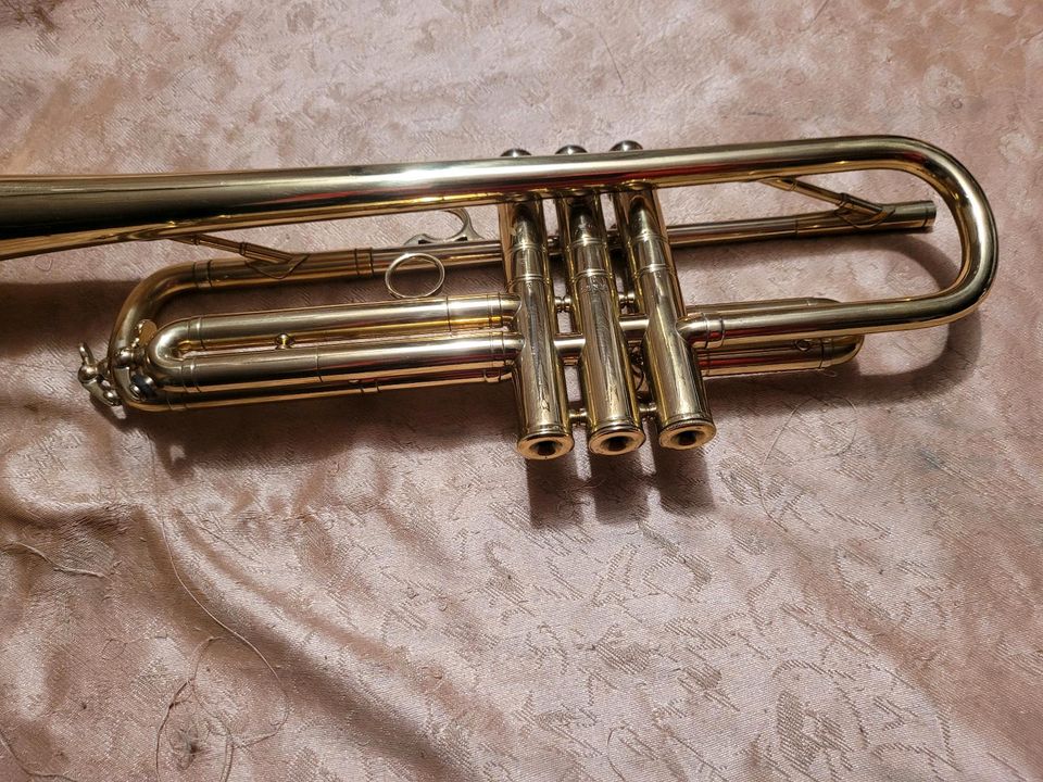Hochwertige Trompete Selmer Deville, Top Zustand Koffer Mundstück in Riedenburg
