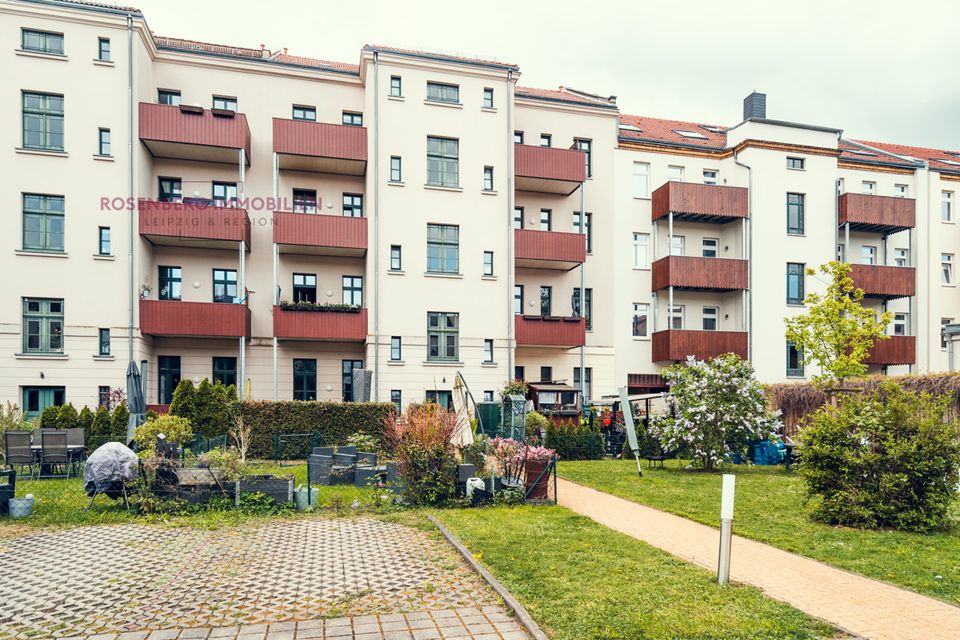 Hochwertige 3-Zimmerwohnung inkl. eigenem Garten & KFZ-Stellplatz im Herzen von Leipzig-Stötteritz in Leipzig