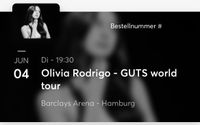 BIETE: 2x Olivia Rodrigo Stehplatz-Tickets - 04.06.2024 Hamburg Altona - Hamburg Othmarschen Vorschau