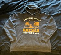 Sprüche Kapuzen Pullover 2 XL „Maishäckseln“ Landwirt Hessen - Gemünden (Wohra) Vorschau