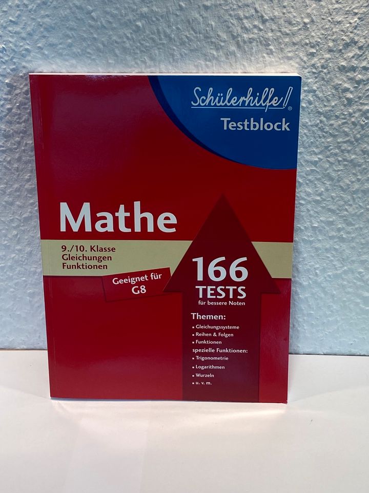 Mathebuch, 9.& 10. Klasse, Rechnen Buch, Nachhilfe in Brackel