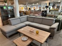 Leder Ecksofa Sofa Couch grau Schlaffunktion leichte B-Ware Nordrhein-Westfalen - Blomberg Vorschau