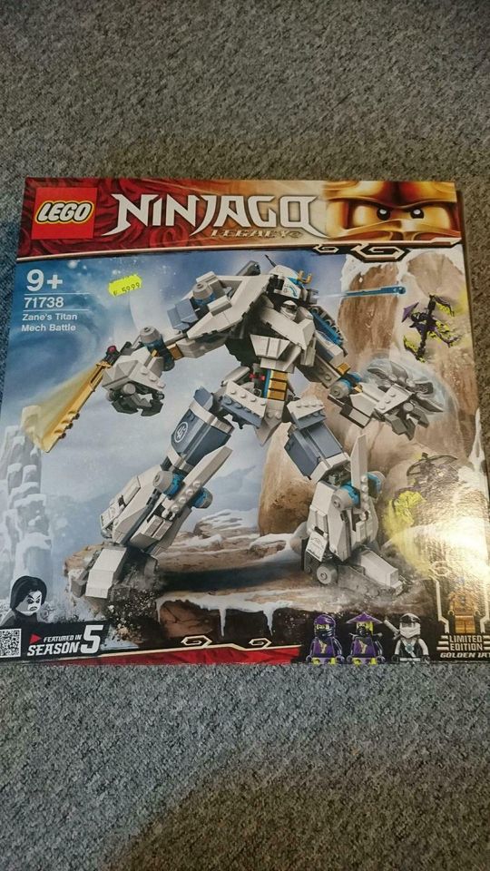 Lego Ninjago 71738, Zanes Titan Mech in Treuen