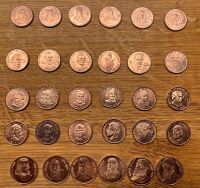 Kupferpfennig Sammlung mit 30 Münzen Baden-Württemberg - Aidlingen Vorschau