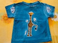 YoYo Baby T- Shirt Giraffe in Größe 86, blau, Baumwolle Baden-Württemberg - Filderstadt Vorschau