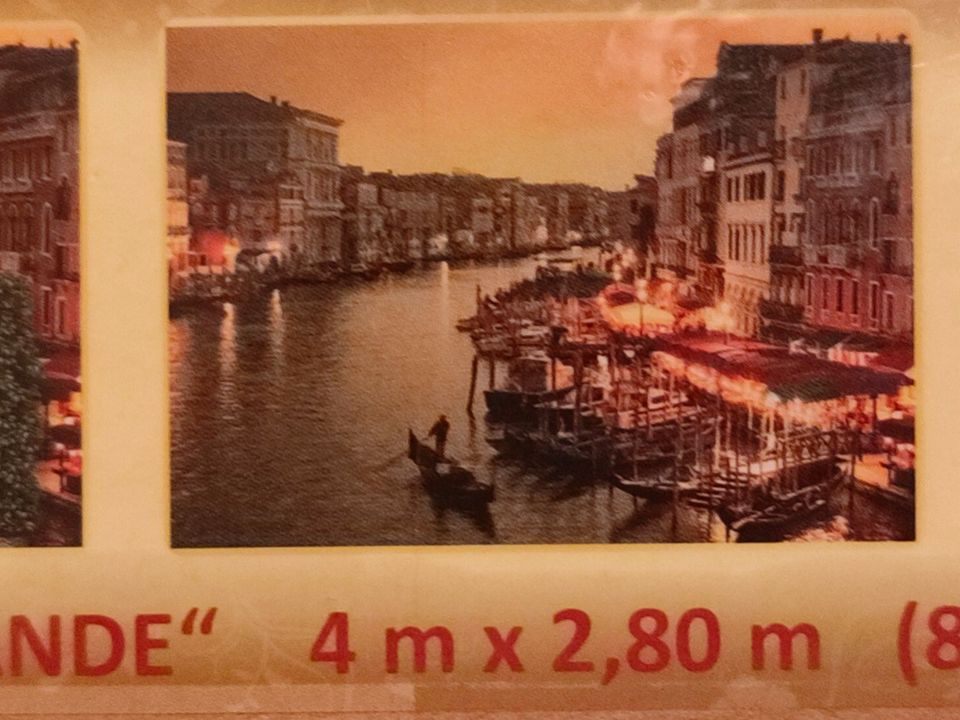 Neu Fototapete Wandbild Venedig "CANALE GRANDE" 4x2,8m in Markranstädt