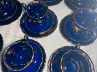 Echt Kobalt Blau Goldauflage Geschirrset für 12 Personen Sachsen - Meißen Vorschau