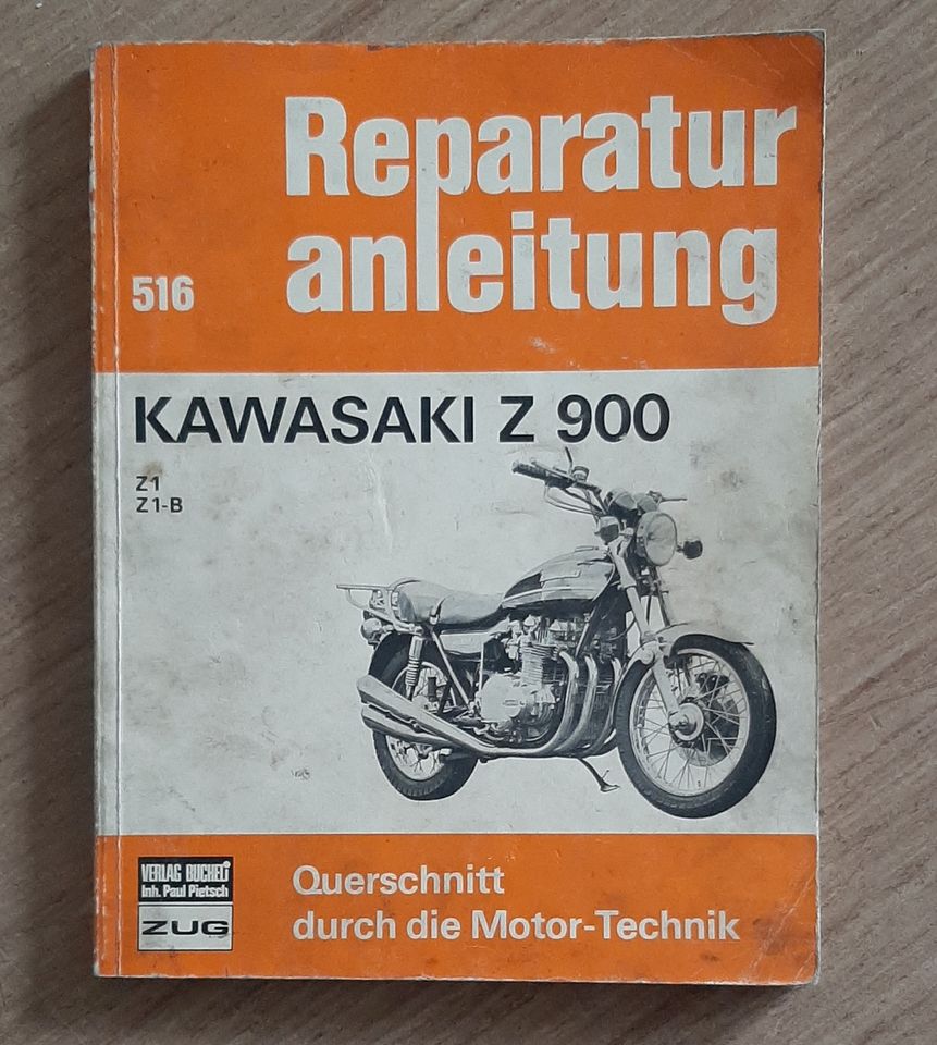 Kawasaki Z1 Z900 Z1000 Werkstatthandbuch Bucheli Haynes Cycleserv in Stuttgart