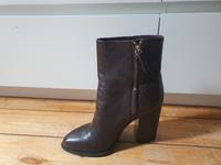 Stiefeletten Echtleder H&M mit Absatz, braun, Damen, Größe 39 Hamburg-Nord - Hamburg Barmbek Vorschau