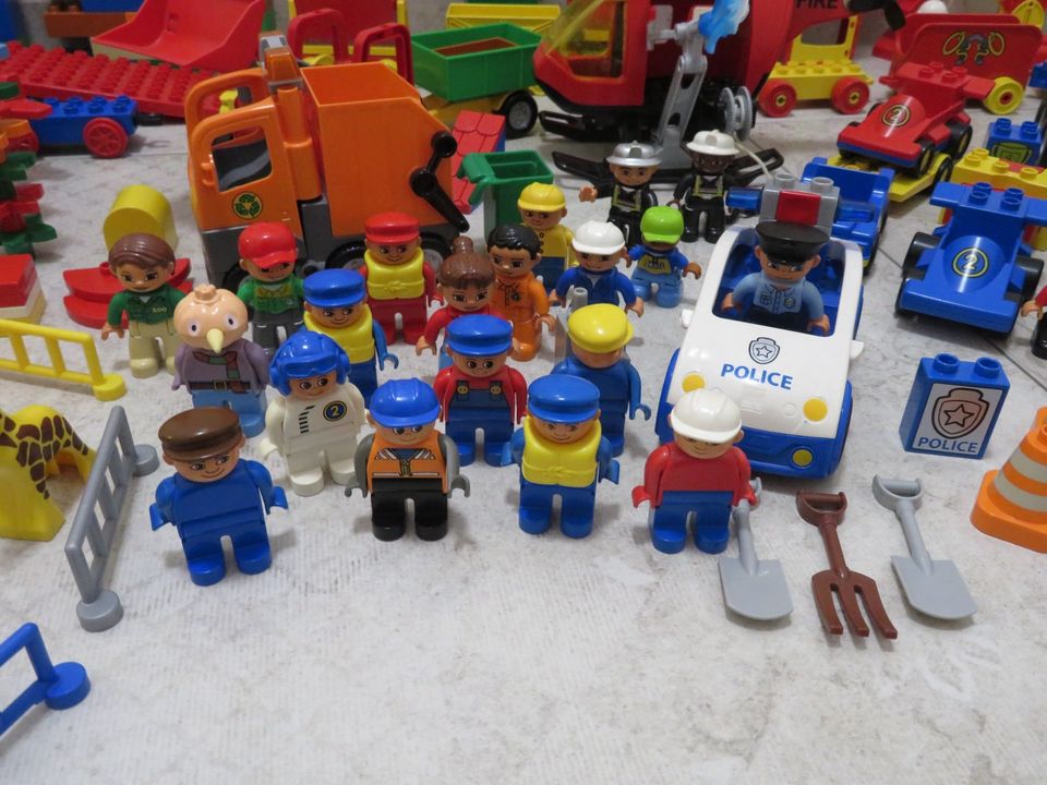 Lego Duplo Sammlung Konvolut 224 Teile von 1980-2014 fast 5 kg in Burscheid