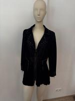 Tredy Mantel / Bluse Gr 40 in schwarz Niedersachsen - Cloppenburg Vorschau