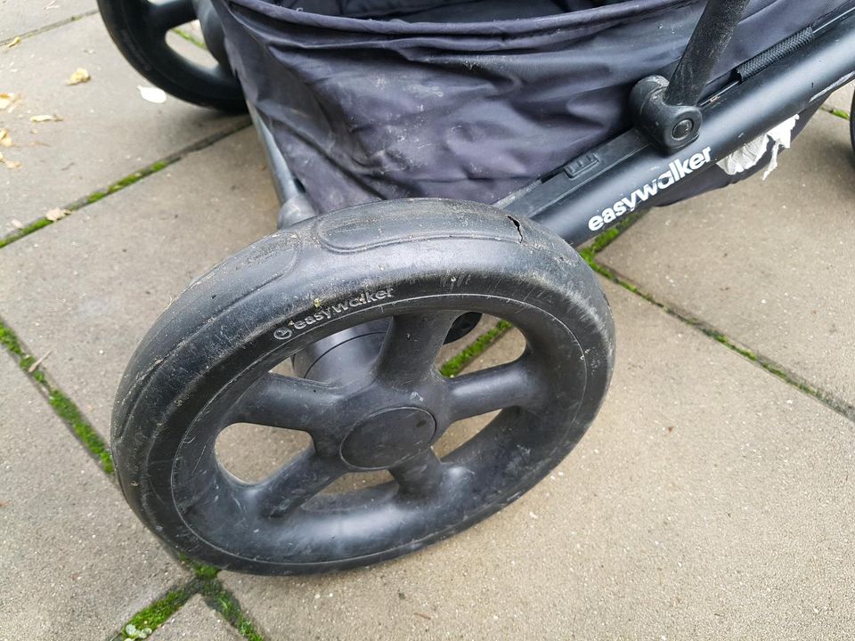 Kinderwagen Easy Walker mit Babyschale und Sportsitz in Würzburg