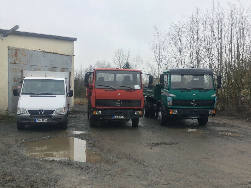 Lkw Sprinter Kipper Transport Miete Minibagger Hubarbeitsbühe in Neustadt b.Coburg