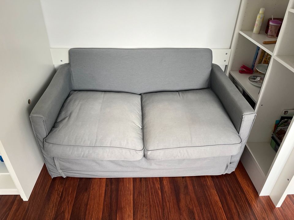 Couch Sofa grau Schlafcouch Ikea in Dortmund