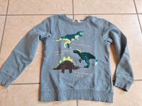 H&M leichter Pullover Pailietten-Dinos gr 122-128 Hessen - Reinhardshagen Vorschau