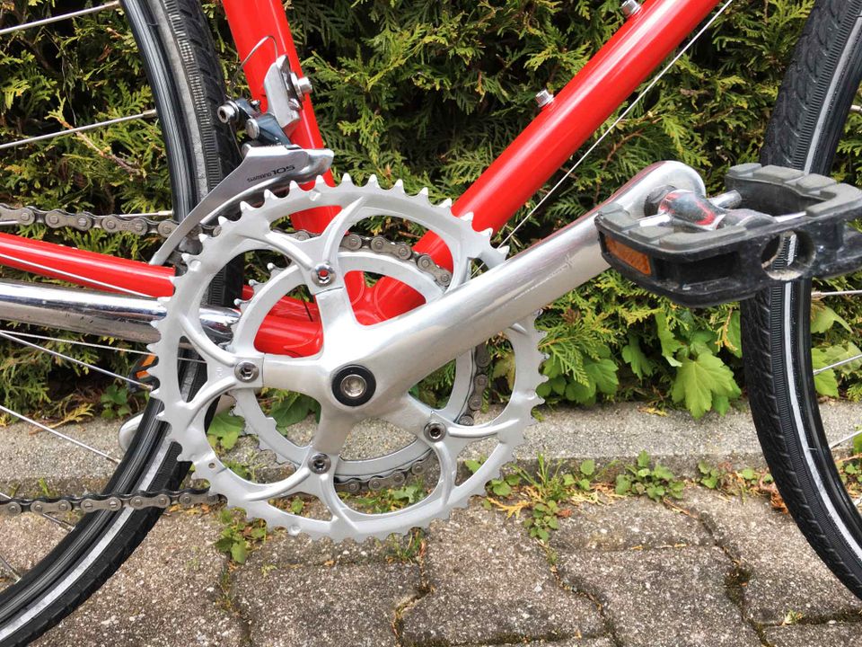 Pinarello Trekkingrad mit klasssichen Rennradrahmen in Holzkirchen