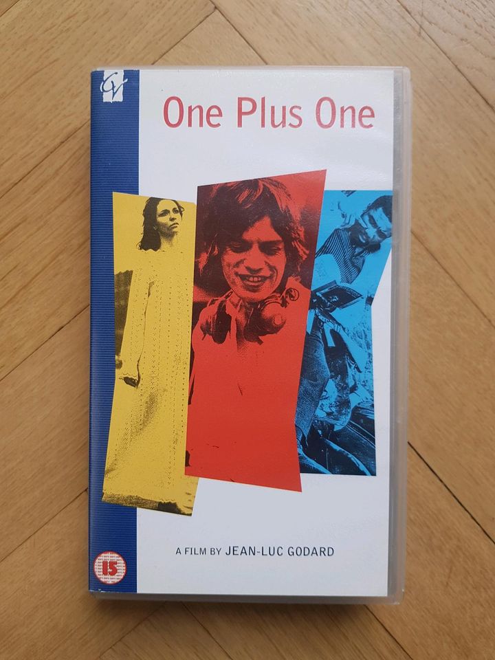 VHS One Plus One 1968 Godard - TOP Zustand Rolling Stones in Wiesbaden