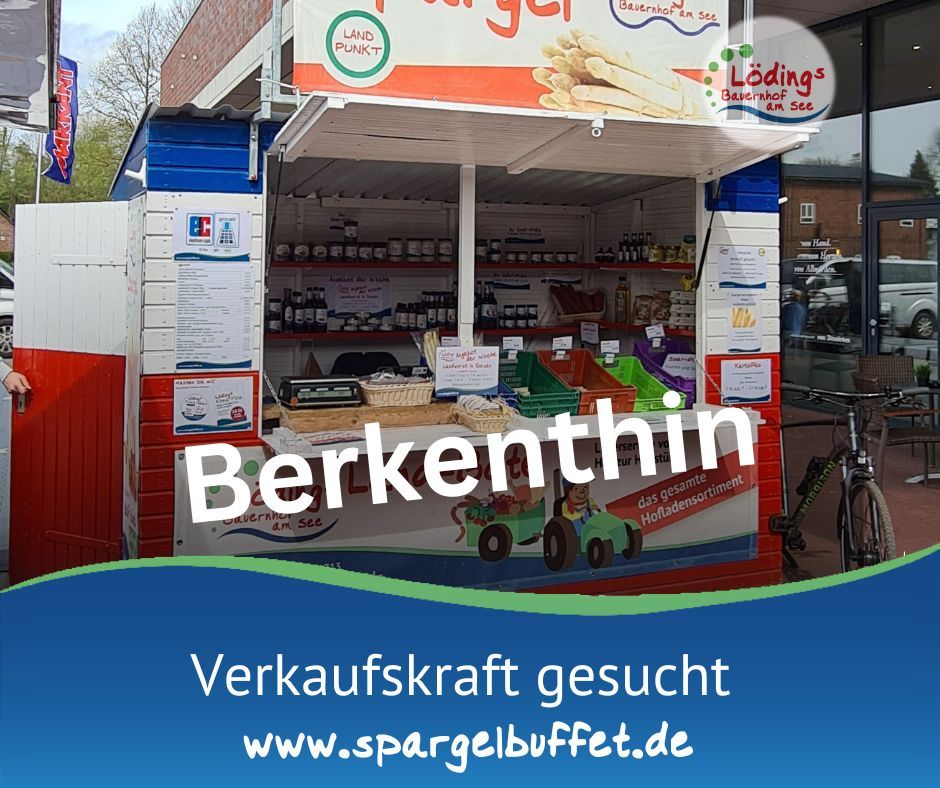 Nebenjob, Sommerjob: Verkäufer für Spargel und Himbeeren (m/w/d) in Berkenthin