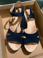 Clarks Wedge Sandale Akilah Eden Navy blau 38 sehr guter Zustand Altona - Hamburg Ottensen Vorschau