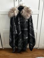 Only Poncho Jacke, schwarz grau weiß Kr. Dachau - Dachau Vorschau